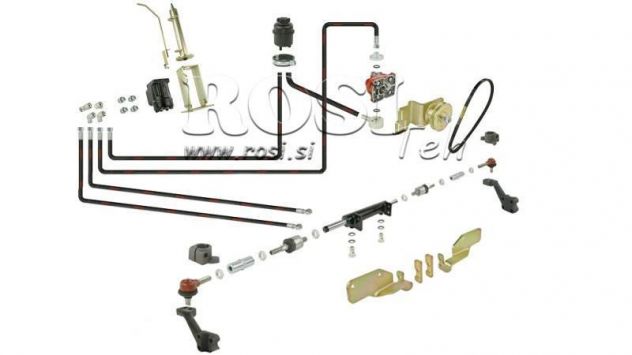 -SET DI STERZO IDRAULICO AUSILIARIO URSUS C330 - Foto 2