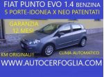 FIAT Punto Evo 5p 1.4 m-air Emotion -X NEO PATENTATI!! rif. 22995055