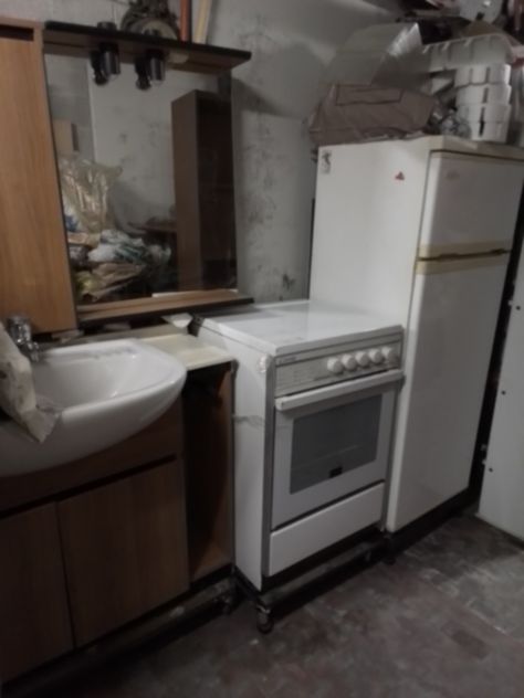 frigo 2porte cucina completa lungh195cma gas caloriferi mobile bagno specchiera - Foto 9