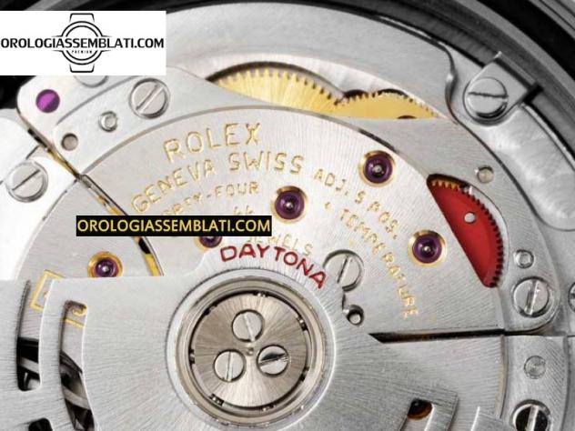 Rolex Replica DAYTONA 116519 1:1 BEST EDITION QUADRANTE GRIGIO SU CINTURINO IN GOMMA OYSTERFLEX SA4130 - Foto 7