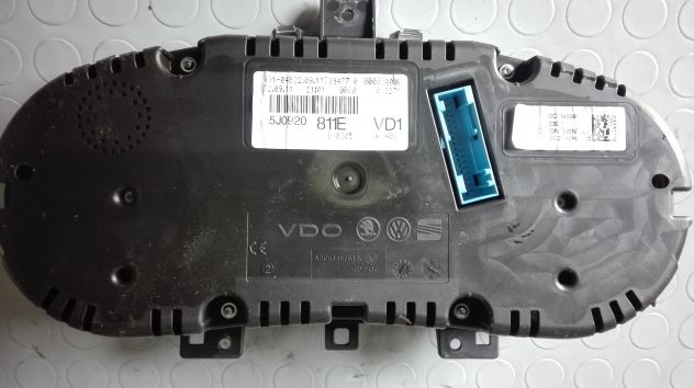Quadro strumenti Skoda Fabia 1.2 TSI del 2012 (5J0920811E) - Foto 2