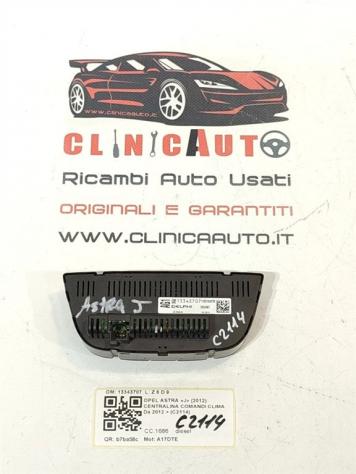 COMANDI CLIMA OPEL Astra J 2° Serie 13343707 A17DTE (11) - Foto 2