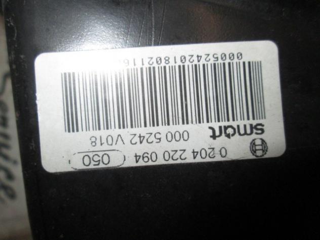0005242V018 PEDALE FRENO SMART FOR TWO 0.6 B AUT 45KW (2002) RICAMBIO USATO 0204220094 - Foto 2