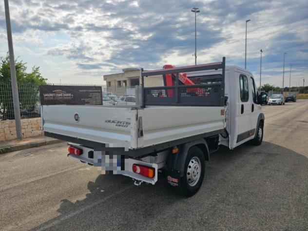 FIAT Ducato 35 2.3 MJT 130CV MAXI CASSONE FISSO E GRU FASSI rif. 24066383 - Foto 5