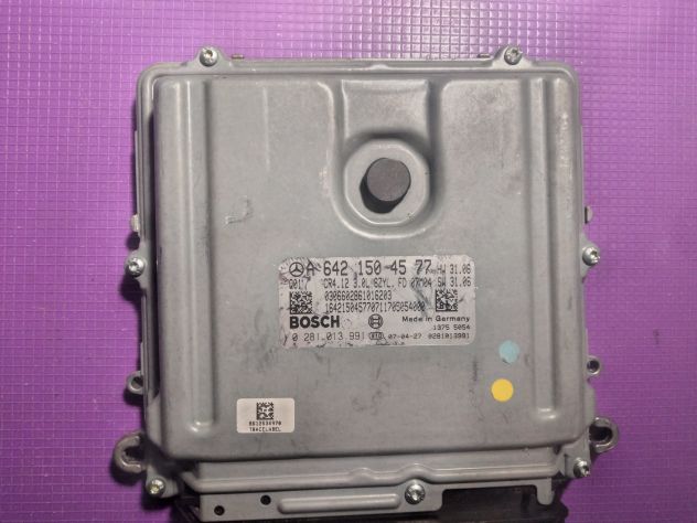 KIT ACCENSIONE 0281013724 EDC16CP31 Centralina motore Mercedes Classe E W211 3.2 - Foto 3