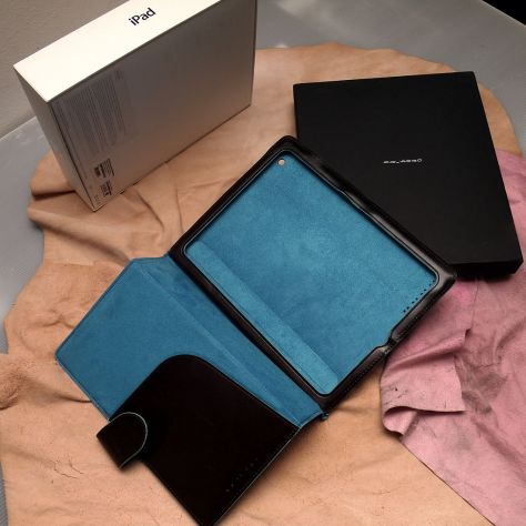 IPad Apple 64GB Wi-Fi nero Retina 4°Gen.+cover pelle PIQUADRO - Foto 6