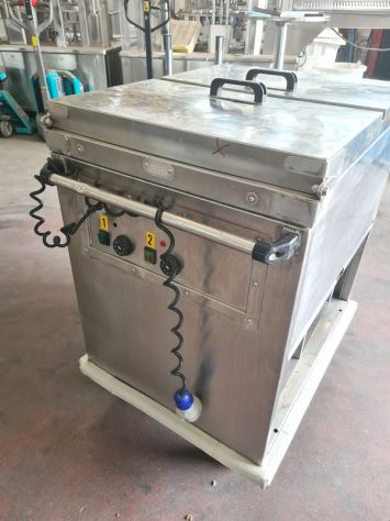 carrello bagnomaria inox con vani GN usato - Foto 4
