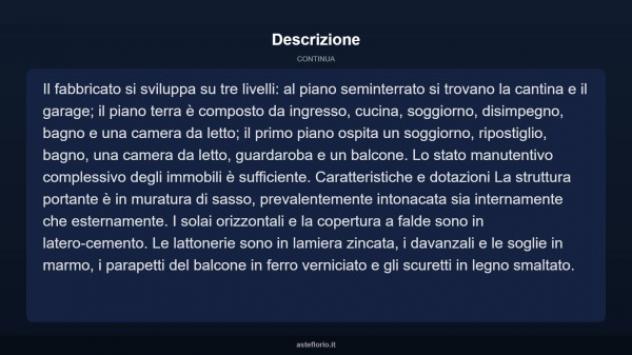 Immobile in asta di 221 m² con più di 5 locali e box auto in vendita a Casina - Foto 7