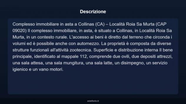 Immobile in asta di 200 m² in vendita a Collinas - Foto 2