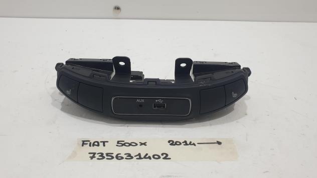 INTERFACCIA PRESA USB/INGRESSO AUX FIAT 500 X Serie 735631402 (15)