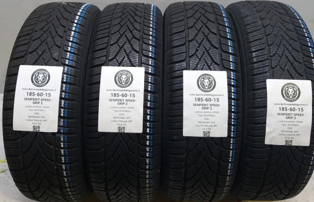 4 GOMME 185 60 15 SEMPERIT A63584