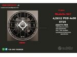 CERCHI RAY NERO 4,5x 12 4x98 FIAT 126 600 900 850