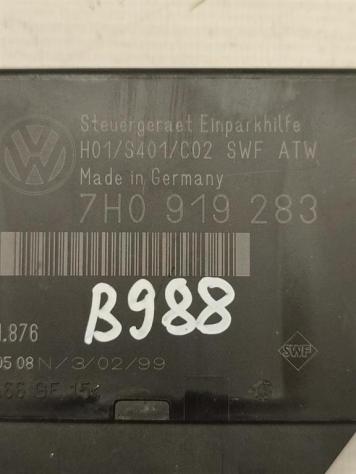 CENTRALINA SENSORI DI PARCHEGGIO VOLKSWAGEN Transporter T5 Serie 7H0919283 (0309) - Foto 2