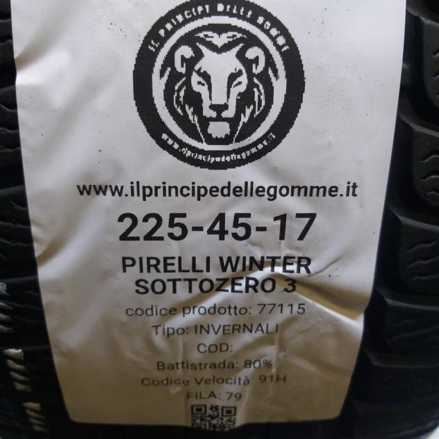 2 GOMME 225 45 17 PIRELLI A77115 - Foto 2