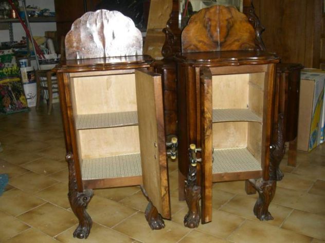 Petineuse + comodini circa del 1940 - Foto 2
