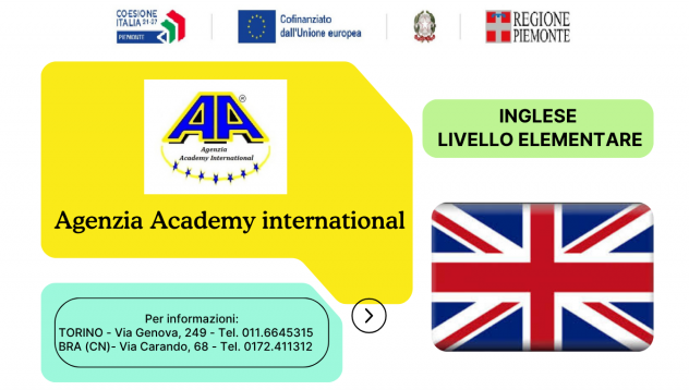 Corso di inglese ELEMENTARE