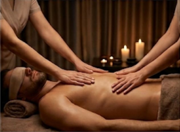 Tantra Candele e 4 mani...... - Foto 3 Tel:3508185584