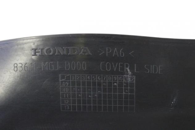 HONDA CBF 1000 F 83610MGJD00ZB FIANCHETTO COVER SINISTRA 10 - 13 LEFT SIDE COVER 83611MGJD000 - Foto 4