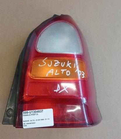 FANALE POST.DX 999-U1304837 Parti elettriche  Fanaleria  Fanali  Fanale post. dx. SUZUKI - ALTO - 01-04-1996 - 01-12-2001