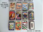Cassette, giochi ATARI 400 - 800 XL e XE ORIGINALI (vintage)