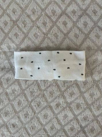 Fascia BluKids - Circonferenza Testa 31 cm - Bianco - Nuovo senza Cartellino - Foto 3