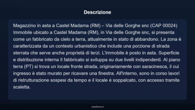 Immobile in asta di 90 m² in vendita a Castel Madama - Foto 8