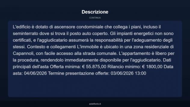 Immobile in asta di 77 m² in vendita a Capannoli - Foto 11