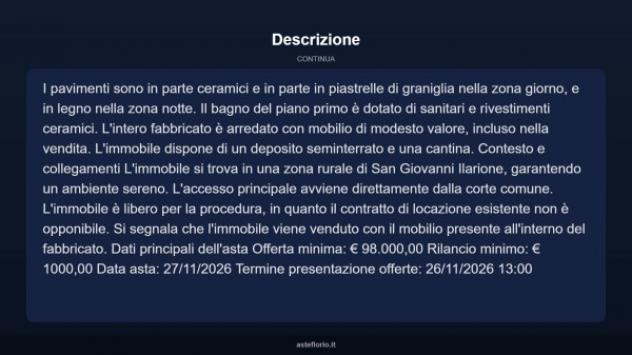 Immobile in asta di 280 m² con più di 5 locali in vendita a San Giovanni Ilarione - Foto 11