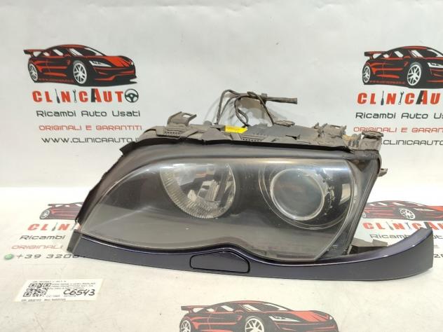 FARO ANTERIORE SX ALLO XENO BMW Serie 3 E46 Berlina 6910967 N46B20A (0105)