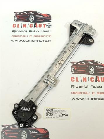 MECCANISMO ALZAVETRO POST. SX HONDA CR-V 4° Serie 72750SWAA02 R20A2 (0712)
