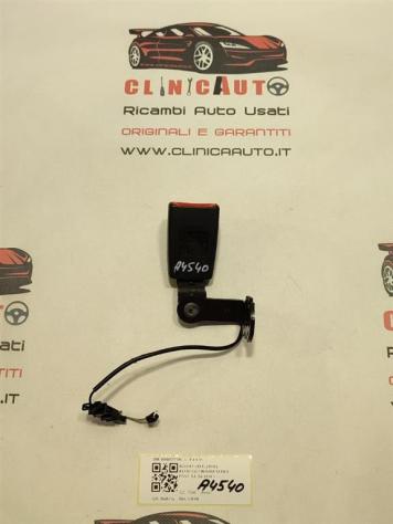 AGGANCIO CINTURA DI SICUREZZA POSTERIORE AUDI A1 Serie (8X1) 8X0857739C CAYB (1014)