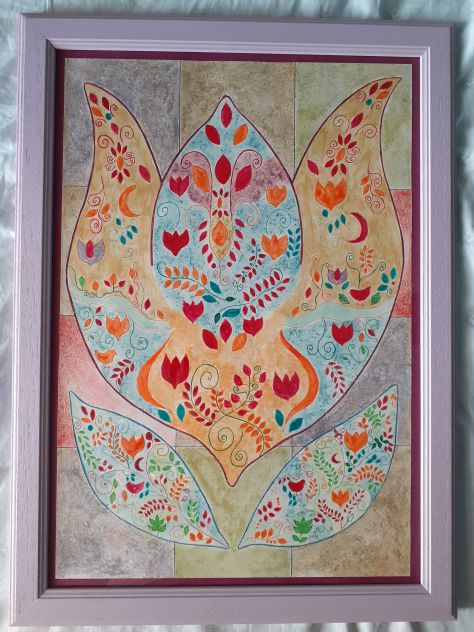 Quadro "Fiore orientale" - Foto 3