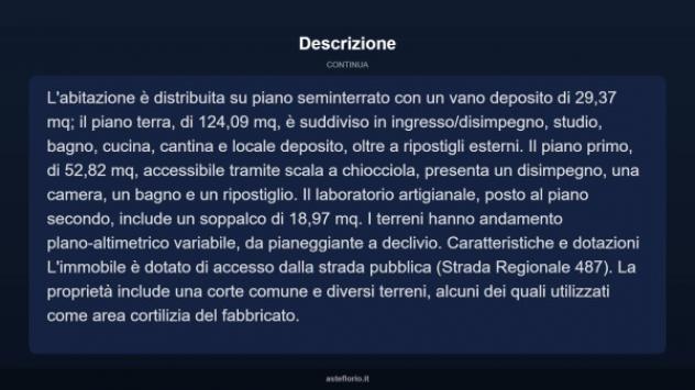 Immobile in asta di 253 m² con più di 5 locali in vendita a Caramanico Terme - Foto 18
