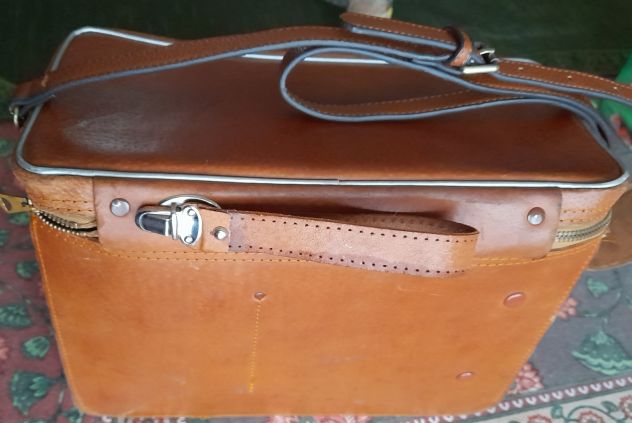 borsa foto in pelle  con scomparti - Foto 8