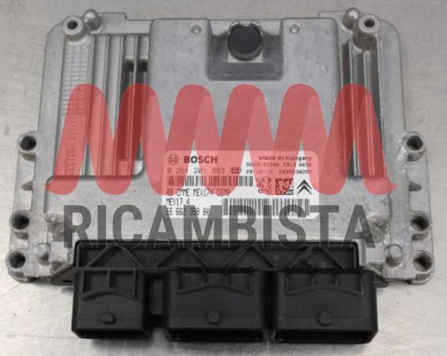 0261201863 Citroen C3 Picasso 1.4 centralina motore Bosch