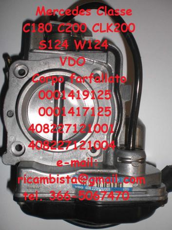Mercedes Classe C Corpo farfallato VDO 0001419125
