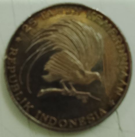 Indonesia 200 rupie 1970 argento - Foto 2