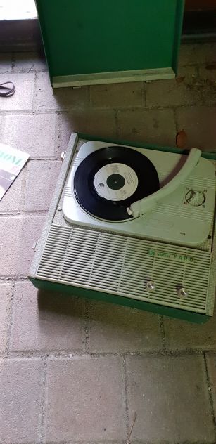 Giradischi a valigetta modernariato - Foto 4