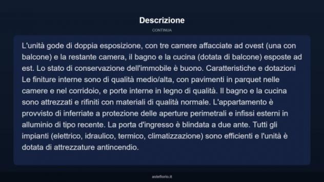 Immobile in asta di 115 m² con più di 5 locali in vendita a Roma - Foto 17