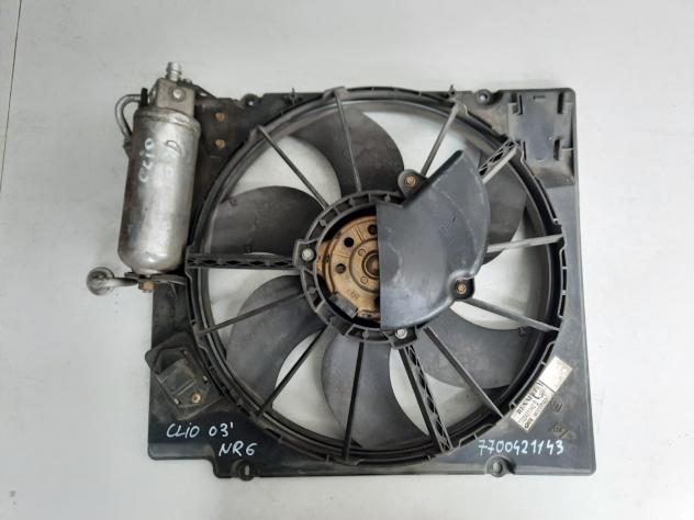 VENTOLA RADIATORE RENAULT Clio Serie 7700421143 diesel 1.5 (0105)