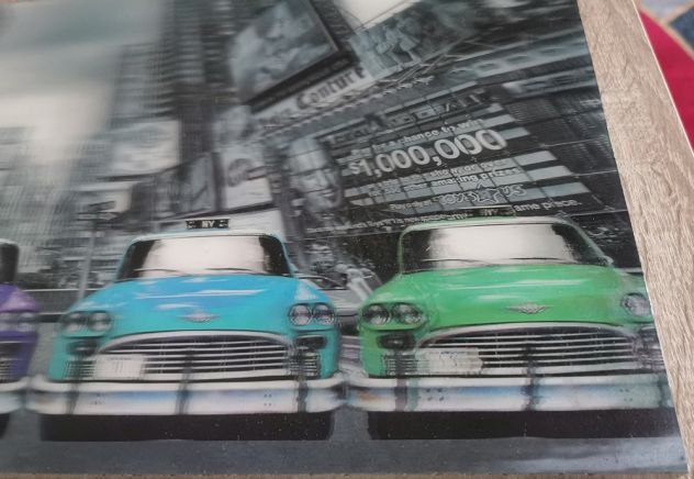 Quadro 3D Taxi New York - Foto 4