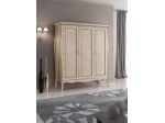 Armadio 3 ante smontabile laccato decorato cod 7014