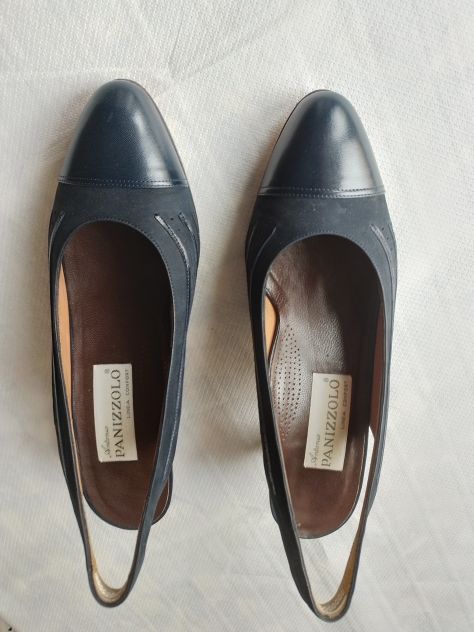 Scarpe blu donna taglia 38, made in Italy - Foto 2