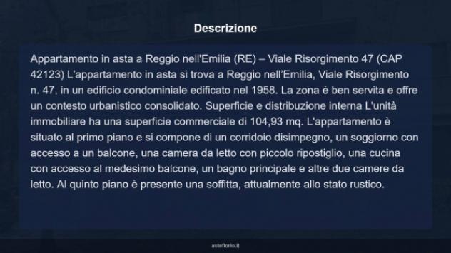 Immobile in asta di 104 m² con più di 5 locali in vendita a Reggiolo - Foto 4