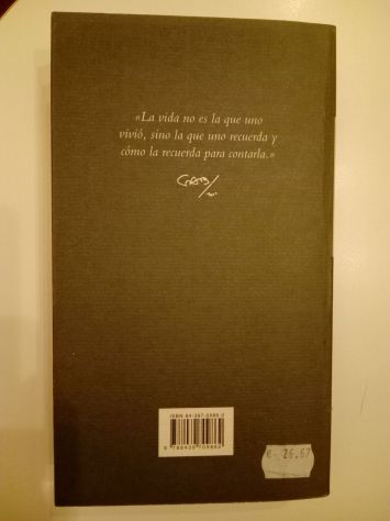 VIVIR PARA CONTARLA - Gabriel Garcia Marquez - Foto 2