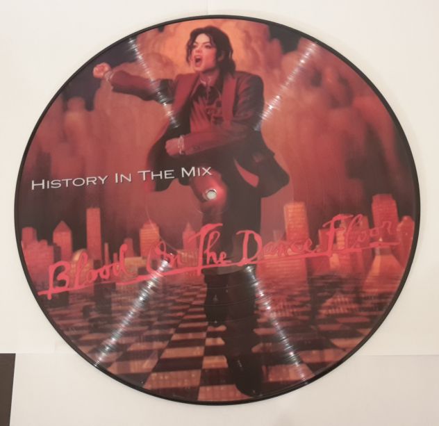 MICHAEL JACKSON, HISTORY IN THE MIX, ETICHETTA EPIC PLP, Picture Vinyl 1997. - Foto 2