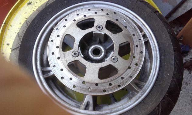 Ruota post completa di disco Suzuki Burgman 125/200 tutti i modelli