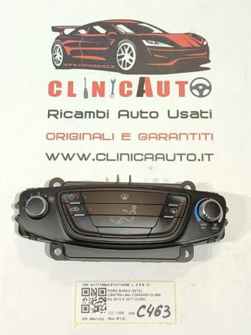 COMANDI CLIMA FORD B - Max Berlina AV1T18549 E1071049B RTJC (12)