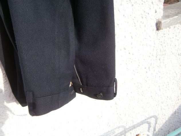 Pantaloni uomo sartoriali misto lana taglia 56 - Foto 3