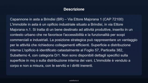 Immobile in asta di 15000 m² in vendita a Brindisi - Foto 5